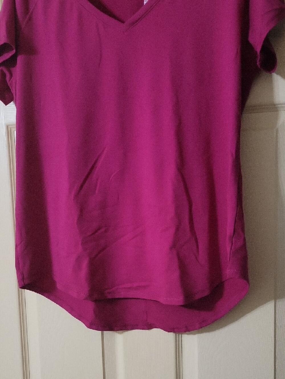 all in motion Deep Magenta Activewear Tee - Picture 3 of 5
